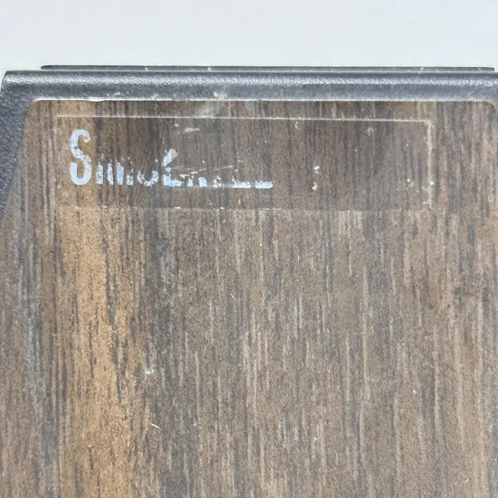 Vintage Sears Roebuck Tradition Alarm Clock Faux Woodgrain Model 47176 Hong Kong